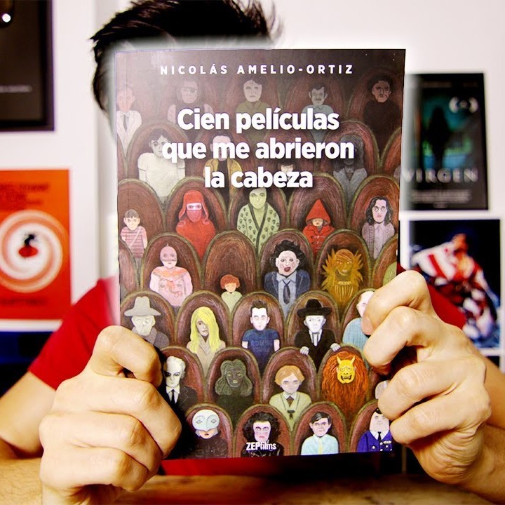 #FYI @NicoAmelioOrtiz vino a presentarnos su libro "100 películas que me abrieron la cabeza"